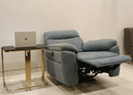 Jackson Electric Recliner Sofa - Blue