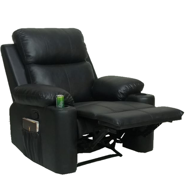 Mattew Manual Recliner - Black