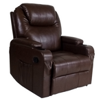 Matt Manual Recliner - Brown