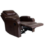 Matt Recliner - Brown / Black / Custom Colour