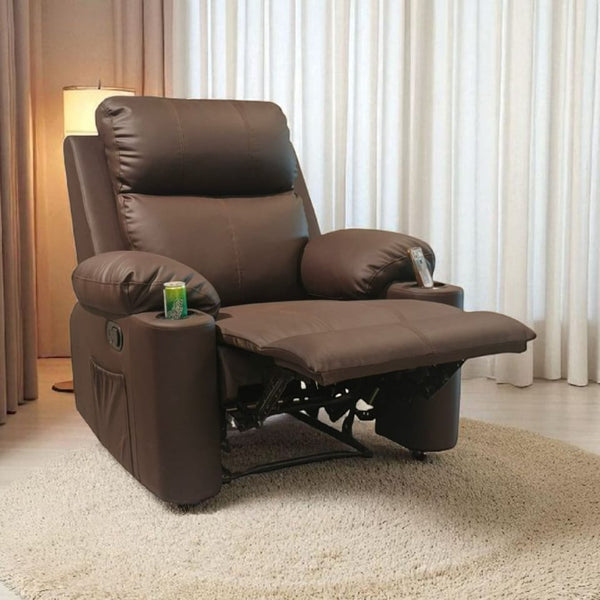 Mattew Manual Recliner - Brown