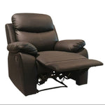 Leo Manual Recliner - Brown