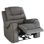 David Three Motor Electric Recliner - Grey
