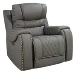 David Three Motor Electric Recliner - Grey