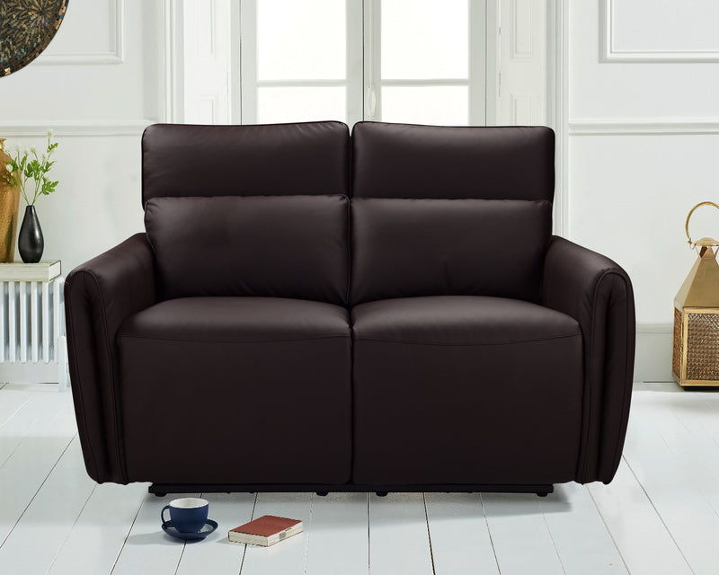 Norris Recliner Sofa - Brown