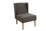 Linda Wingback Chair Charcoal - interiorinsight.pk