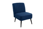 Michelle Accent Chair Navy Blue - interiorinsight.pk