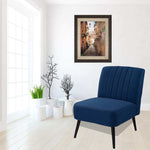 Michelle Accent Chair Navy Blue - interiorinsight.pk