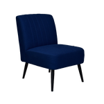 Michelle Accent Chair Navy Blue - interiorinsight.pk
