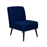 Michelle Accent Chair Navy Blue - interiorinsight.pk