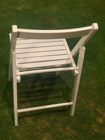 Brandon Wooden Chair White - interiorinsight.pk