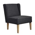 Linda Wingback Chair Charcoal - interiorinsight.pk