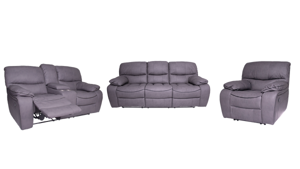 Andrew + Adrian + Anthony 3+2+1 Recliner Set
