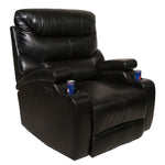 Dual Motor God Father Power Recliner Black