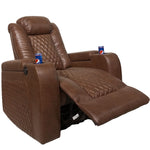 Portor Power Recliner-Brown
