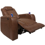 Portor Power Recliner-Brown