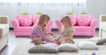 Pink Strawberry Sofa - 2 Seater