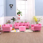 Pink Strawberry Sofa - 2 Seater