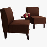 Grace Cocktail Chair Brown