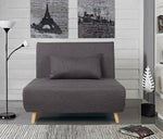 Quinn Sofa Bed Charcoal - interiorinsight.pk