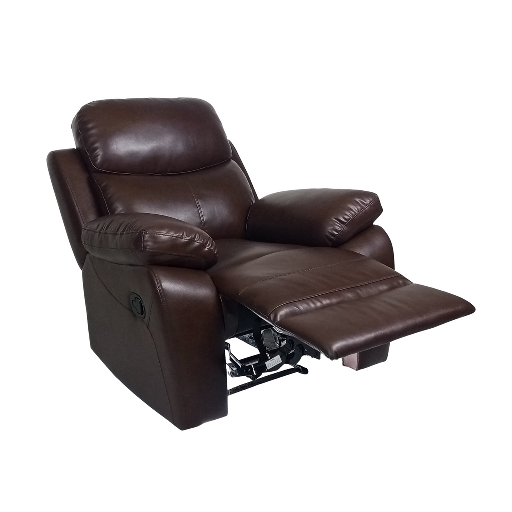 Leo Manual Recliner - Brown – interiorinsight.pk