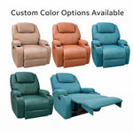 Matt Recliner - Brown / Black / Custom Colour
