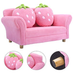 Pink Strawberry Sofa - 2 Seater
