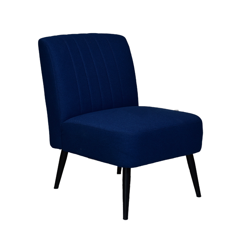 Michelle Accent Chair Navy Blue - interiorinsight.pk