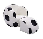 Soccer Ball Sofa with Ottoman
