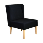 Alex Wingback Chair Black - interiorinsight.pk