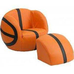 Basketball Sofa with Ottoman