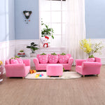 Pink Strawberry Sofa - 3 Seater