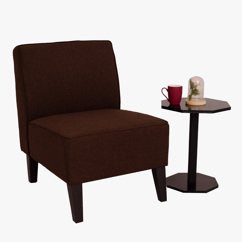 Grace Cocktail Chair Brown
