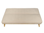 Zoey 3 Seat Sofa Bed Creamy White - interiorinsight.pk